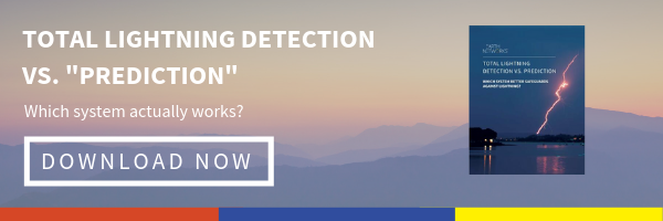 Click to download our guide: Total Lightning Detection vs. "Prediction" Which System actually works? 