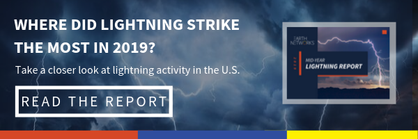 Where did lightning strike the most in 2019? Take a closer look at lightning activity in the U.S. >Read the Report<