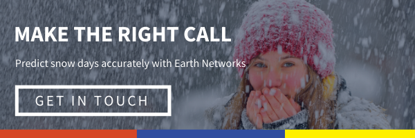 Click here to get the tools to make the right call and predict snow days accurately with tools from Earth Networks. Get in touch and one of our weather experts will build the perfect toolkit for your school