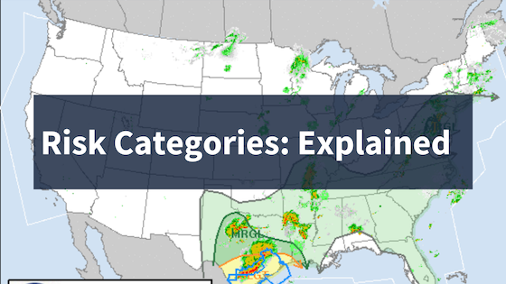 Storm Prediction Center's Risk Categories explained