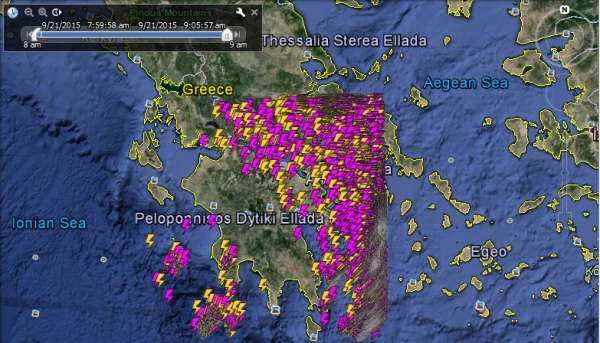 Greece 11-12 lihtning totals