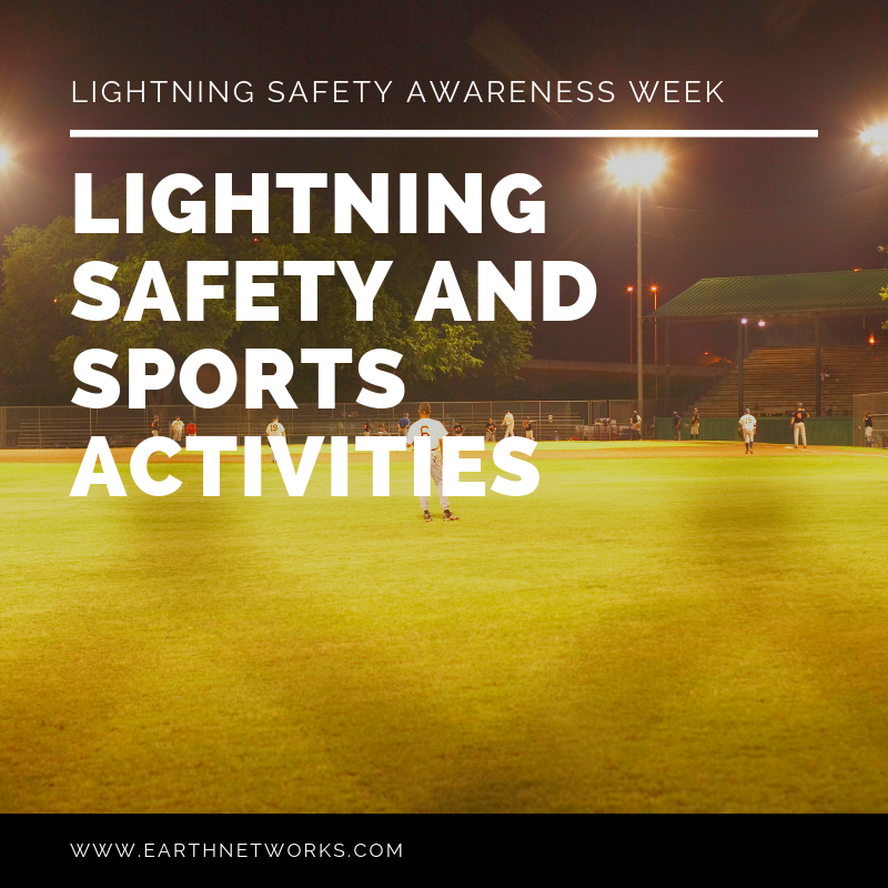 Title "LIGHTNING SAFETY AND SPORTS ACTIVITIES"