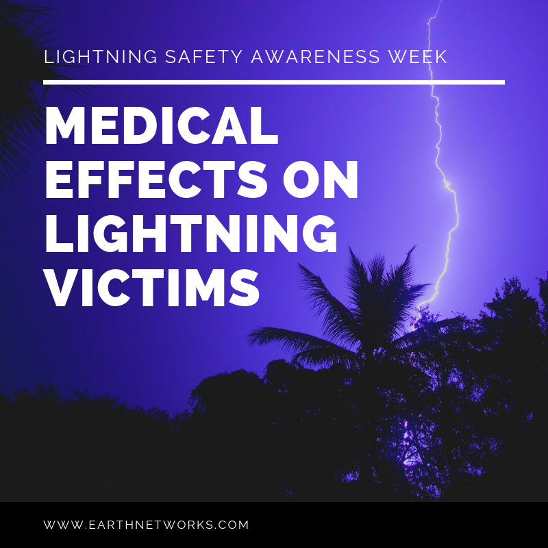 Title: "MEDICAL EFFECTS ON LIGHTNING VICTIMS"