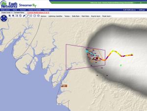 Wind Gusts Exceeded 70 km/hr