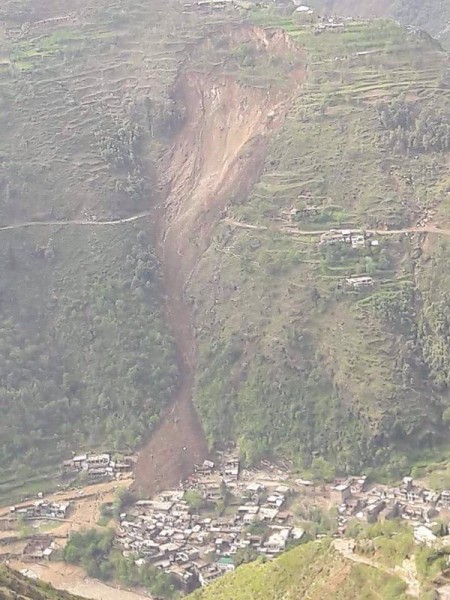 kohistan landslide photo PDMA