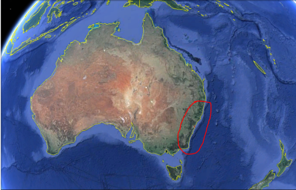 location austrailia