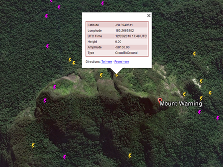mount-warning-lightning-strike