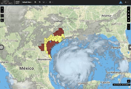 Insurance companies use weather data for hurricane season