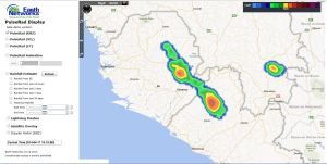 Strong Storms Develop in Guinee Forestiere, Sierra Leone and Liberia