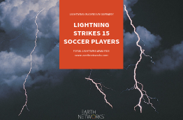 Lightning Strikes Soccer Players in Germany