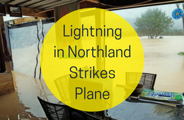 Lightning in Northland Strikes Plane