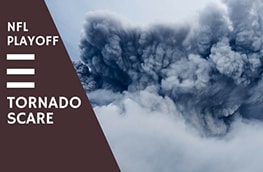 NFL Playoff Tornado Scare