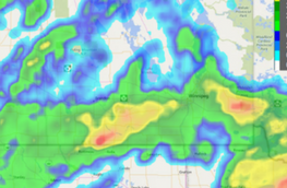 Intense Summer Thunderstorms Drop Nickel-Sized Hail in Manitoba