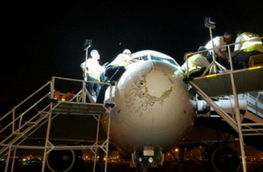 Inclement Weather Sparks Emergency Landing in India