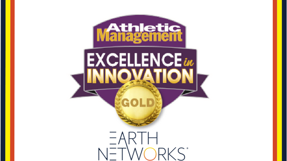 Athletic Management Awards Sferic Maps with Gold