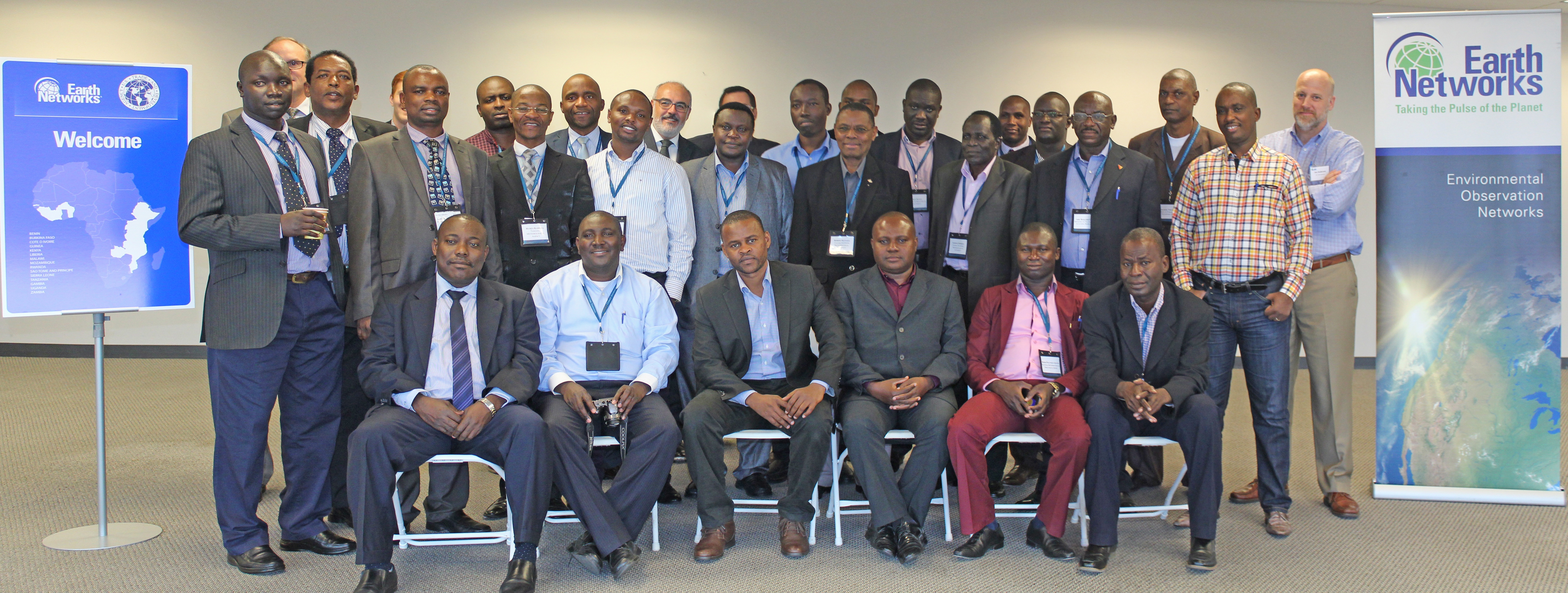 Sub-Saharan Africa Delegates Meeting at Earth Networks Headquarters