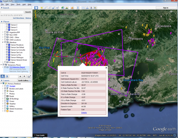 High Frequency of Lightning in Brazil Prompts Dangerous Thunderstorm Alerts
