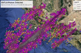 Rare California Lightning Event Generates Over 20,000 Pulses