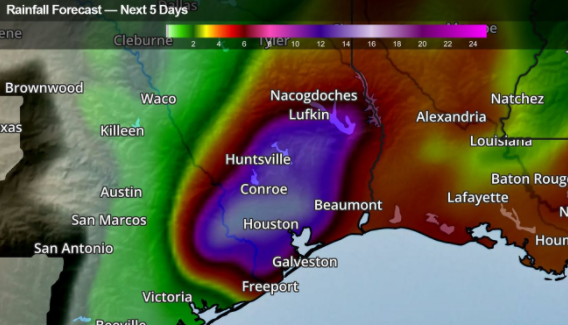Harvey Flooding Continues For Southeast Texas
