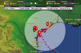 Major Hurricane Harvey Heading For Texas Gulf Coast Landfall