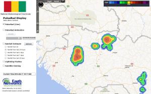 Strong Storms Dump Flooding Rain in Fouta-Djalon