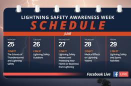 Lightning Safety Awareness Live Video Series: How to be Safe