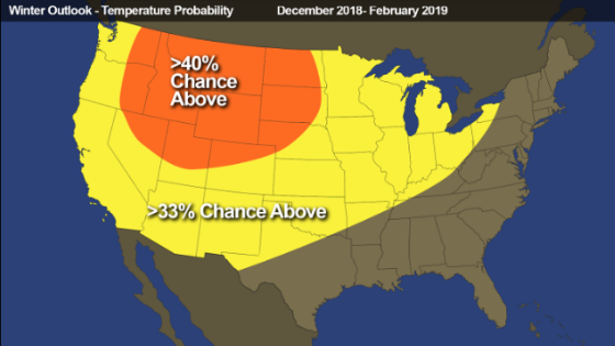 Earth Networks Announces U.S. Winter Weather Outlook